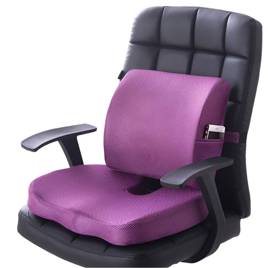 Memory Foam Seat and Back Cushion