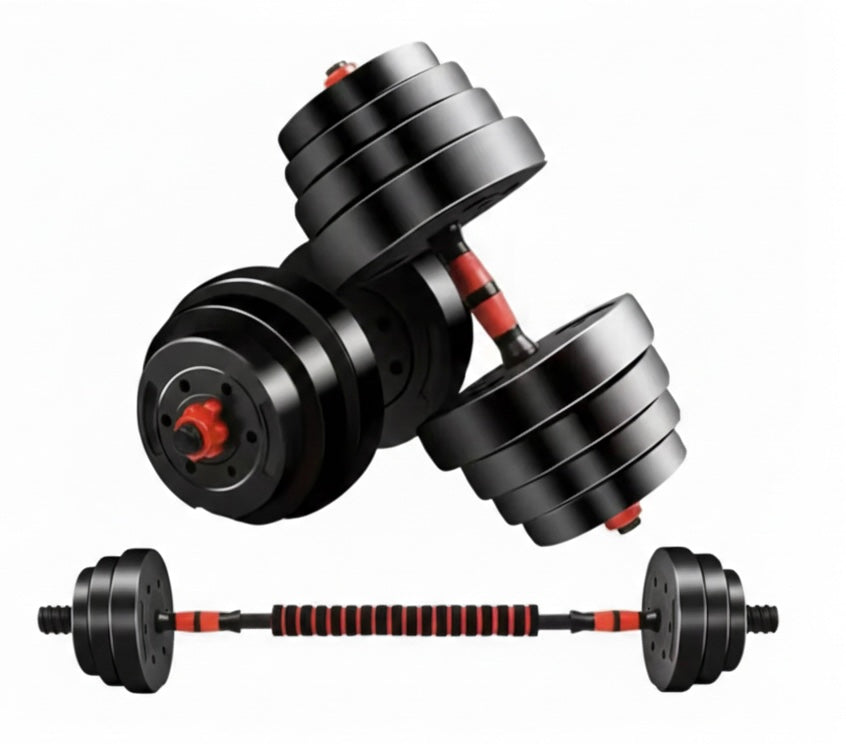 Barbell and Dumbell Connector Bar set